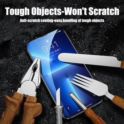 Tempered Glass Case For iPhone 4PCS