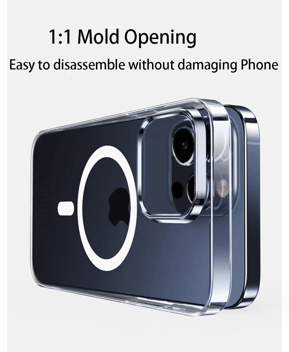 iPhone Case - Transparent Case with Magsafe