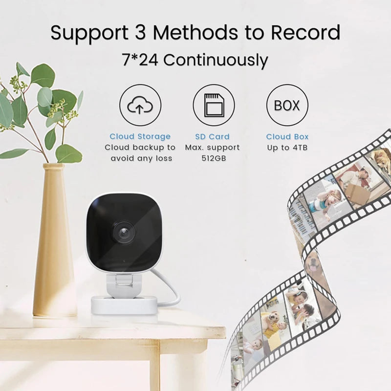 Xiaomi 4K Camera – Night Vision, Motion Detection, 2-Way Audio, Waterproof IP65