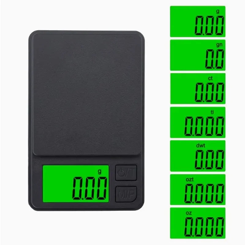 Mini Pocket Scale 0.1g Precision – For Food, Jewelry, Travel