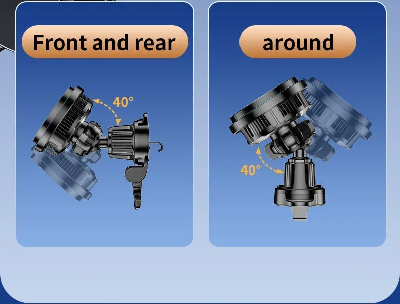 30W Fast Charging Magnetic Car Charger
