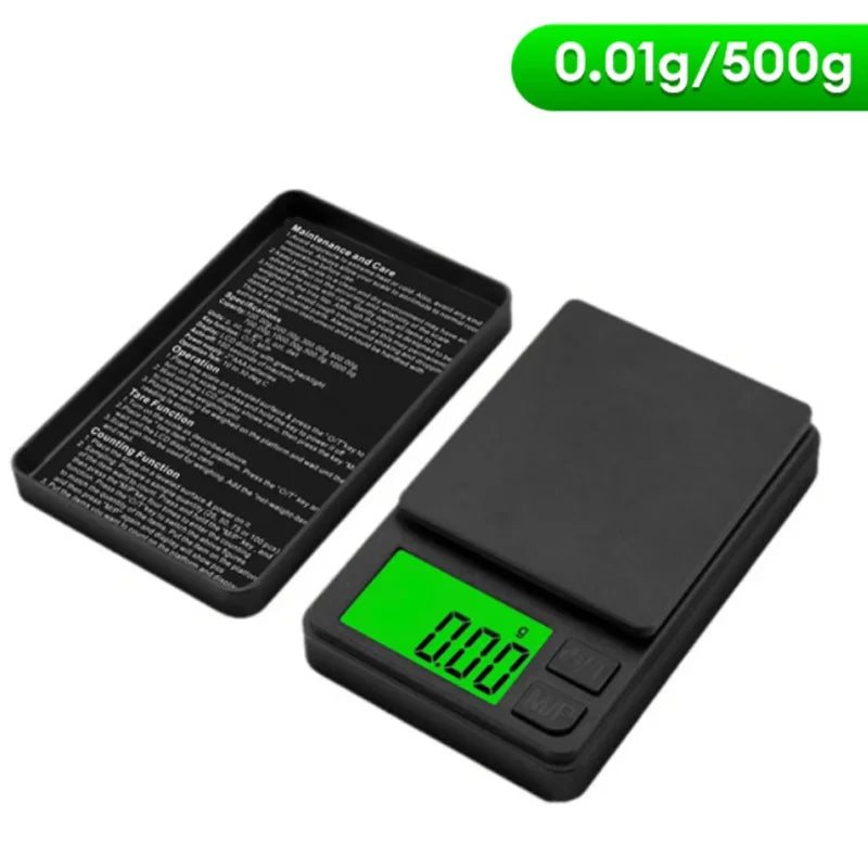 Mini Pocket Scale 0.1g Precision – For Food, Jewelry, Travel