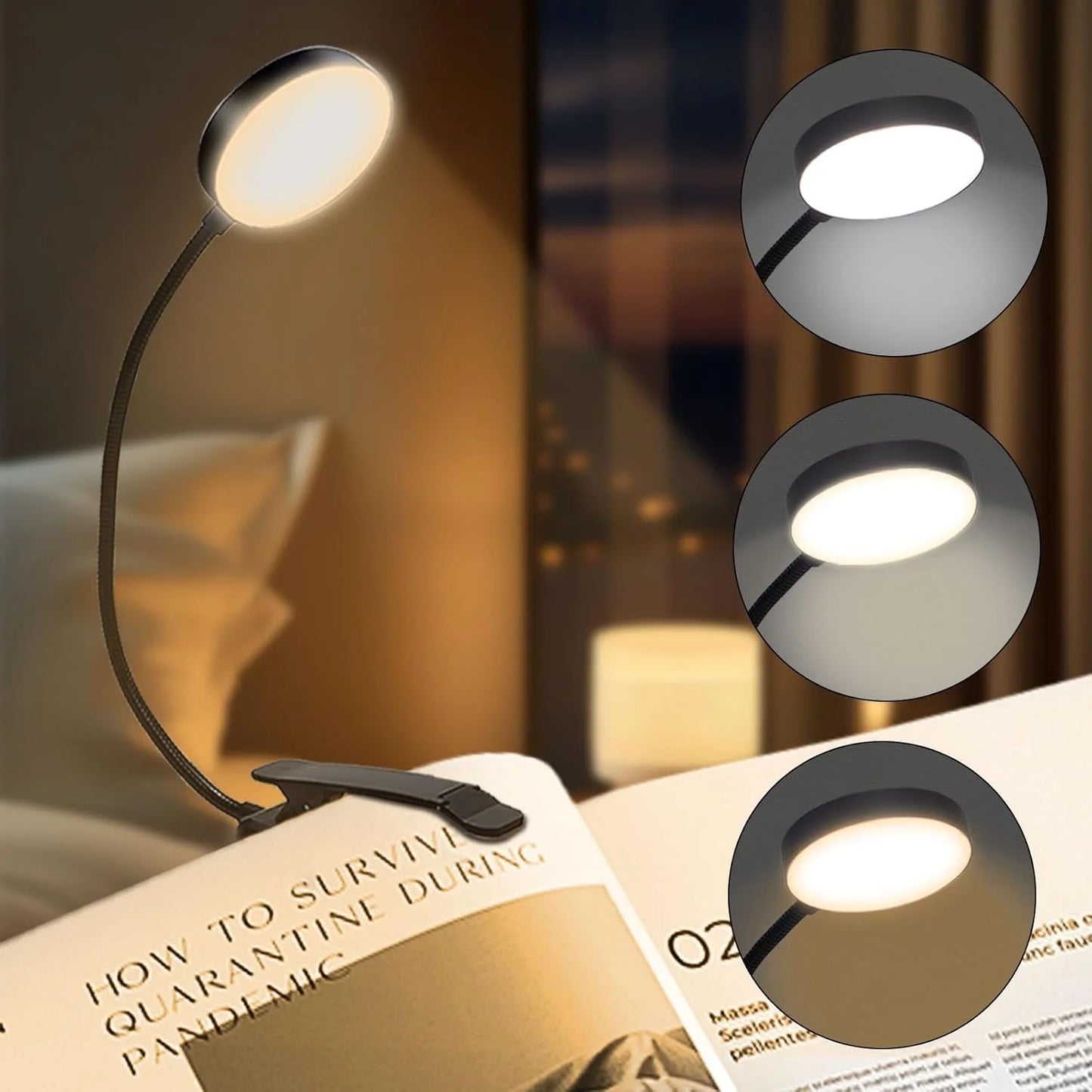 Portable Book Reading Light