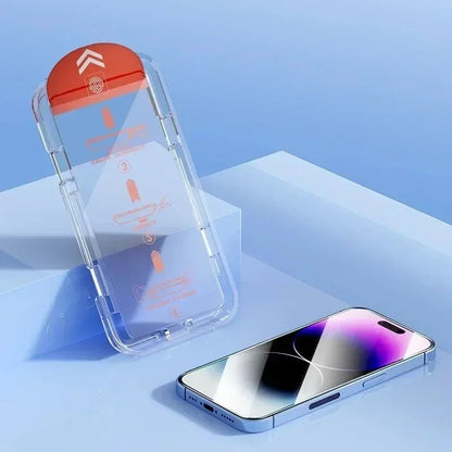 Oleophobic screen protector for iPhone