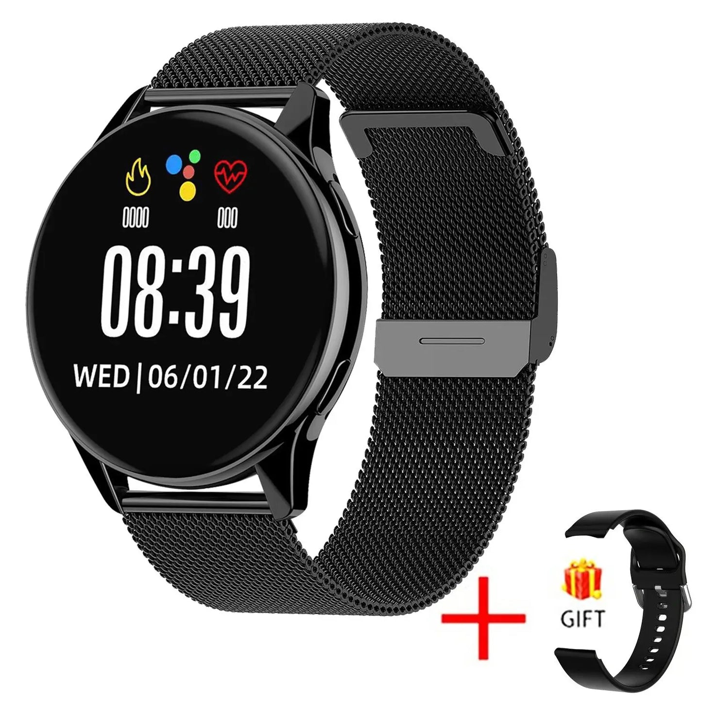 SmartWatch – Calls, Wireless Charging, Men/Women Bracelet, Fitness