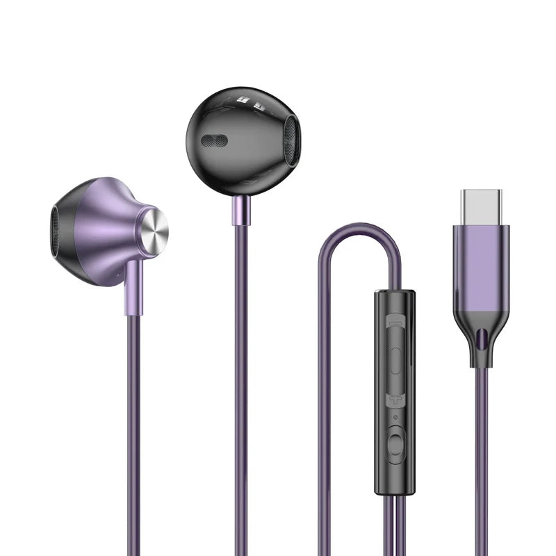 Samsung Wired Earphones – HiFi, Type-C/3.5mm, Mic, In-Ear with Wire Control