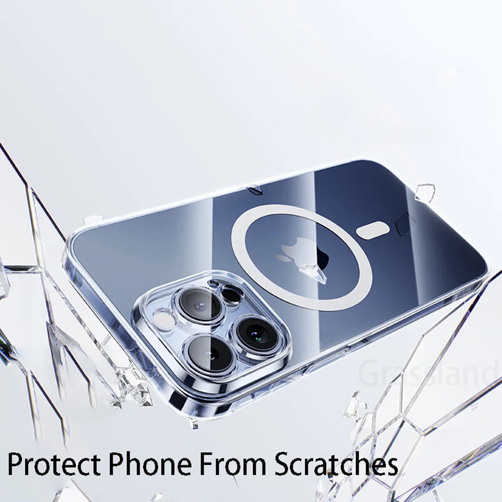 iPhone Case - Transparent Case with Magsafe