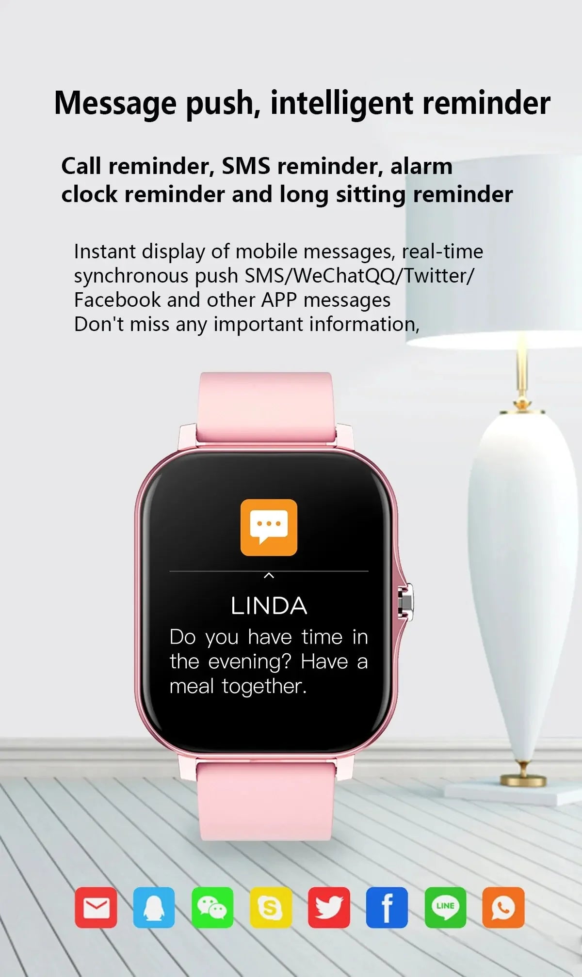 Xiaomi Smart Watch 2025 – Call Feature, Sport Modes, iPhone/Android Compatible