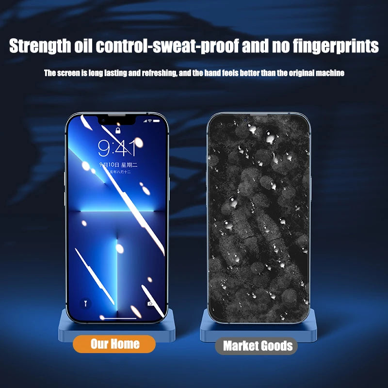 Tempered Glass Case For iPhone 4PCS