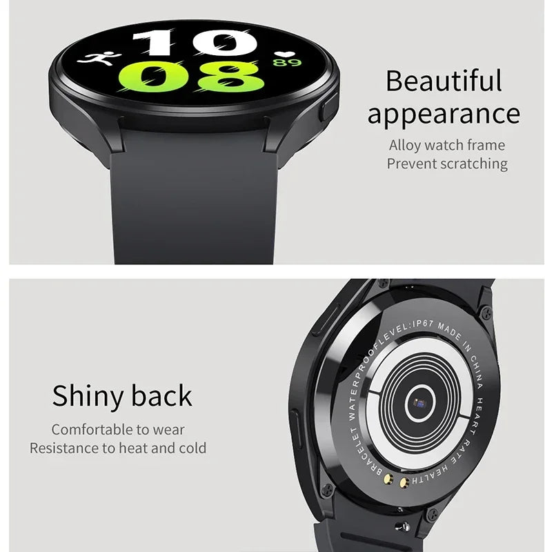2025 Smartwatch – 1.28" Screen, Bluetooth Call, Heart Rate & Health Monitor