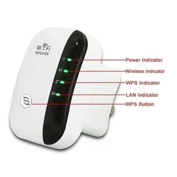 Mini WiFi Extender – Wireless Signal Booster Home Repeater Router