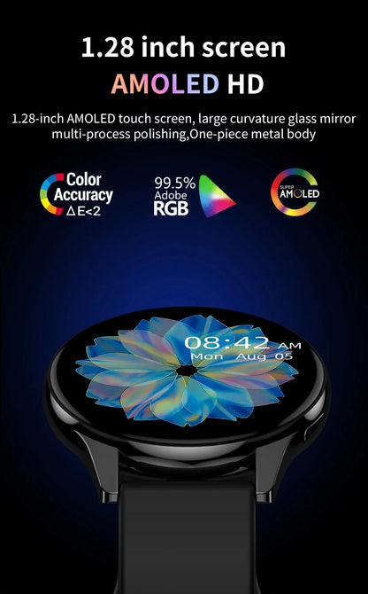 SmartWatch – Calls, Wireless Charging, Men/Women Bracelet, Fitness