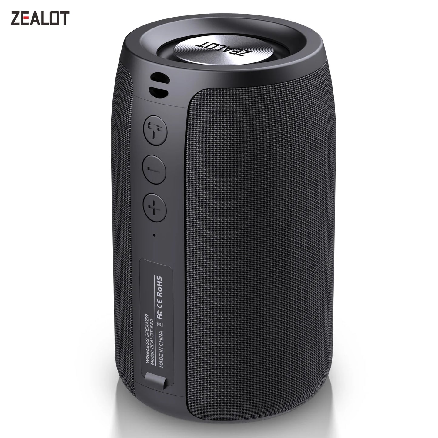 ZEALOT-S32 Portable Speaker – Mini Bluetooth, HiFi Bass, FM, TF, USB, TWS
