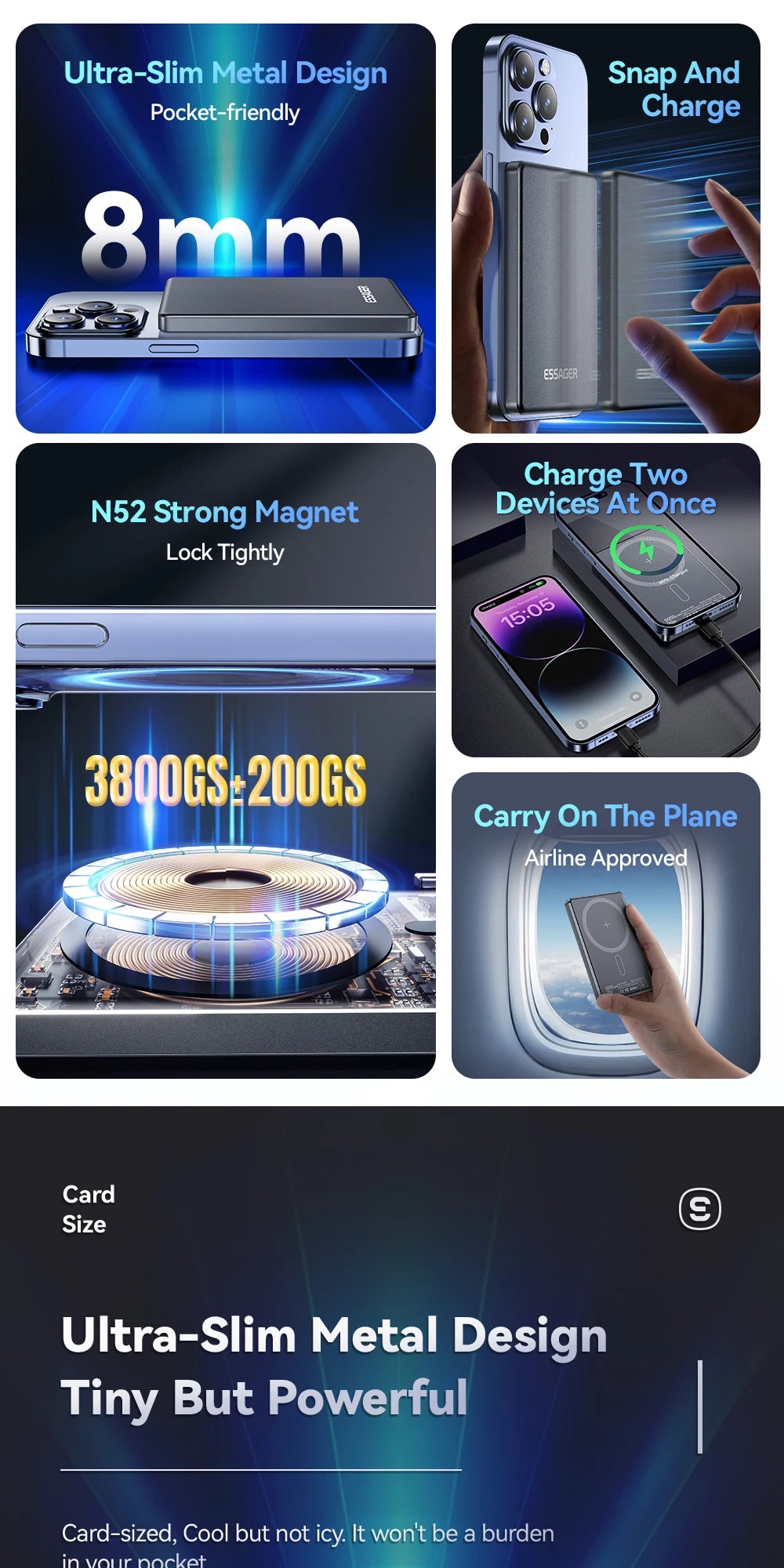 5000mAh MagSafe Power Bank