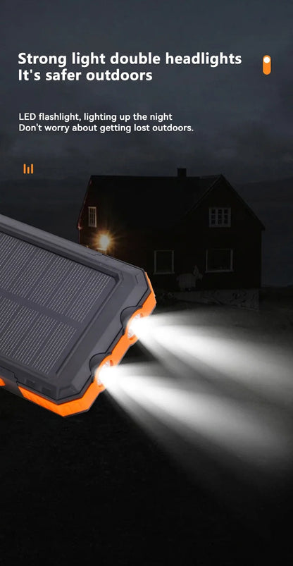 Xiaomi Solar Power Bank 200000mAh – Fast Charging for iPhone &amp; Android Devices