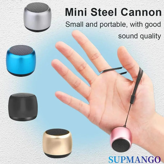 M1 Portable Bluetooth Speaker – Mini Stereo Subwoofer, USB, Outdoor, with Mic