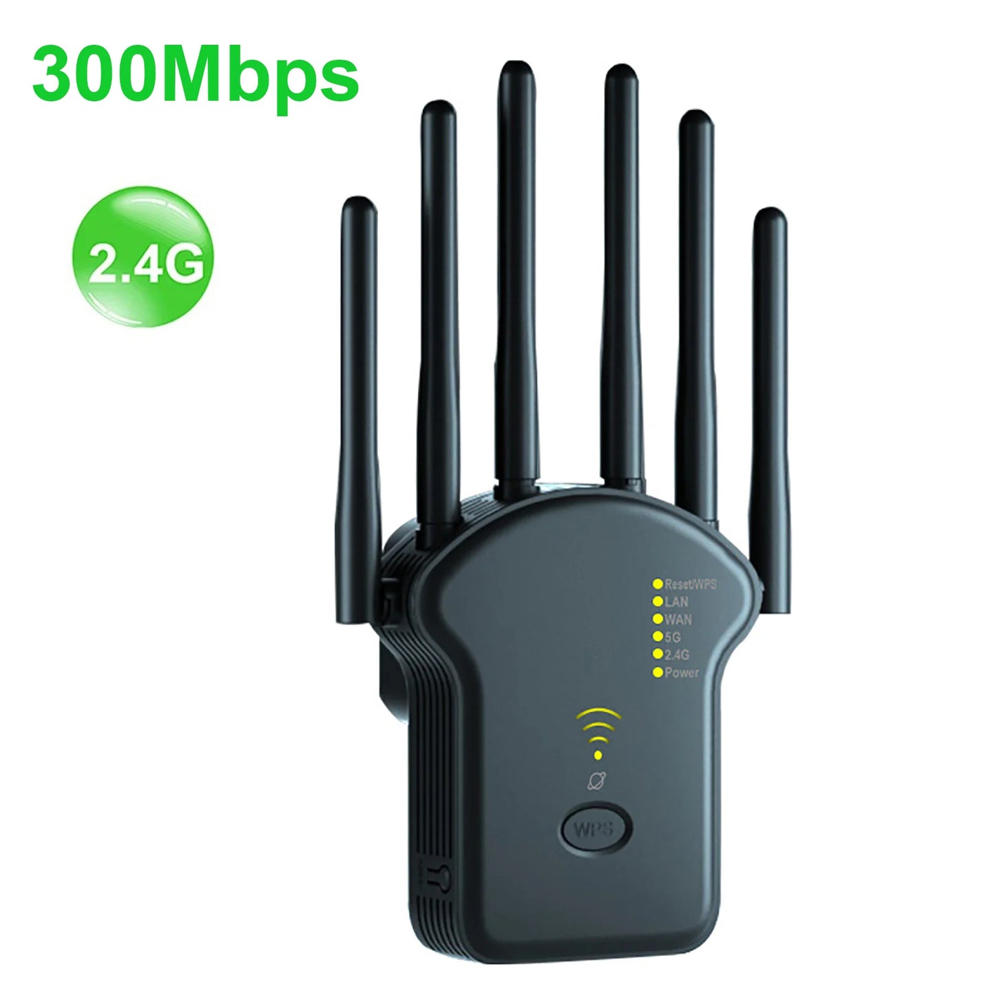 1200Mbps WiFi Extender – 2.4G/5G High Gain Router Signal Amplifier