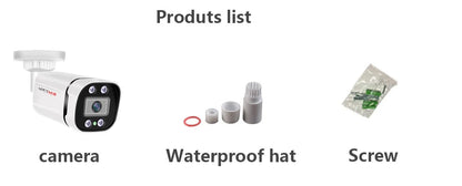 4K POE security camera