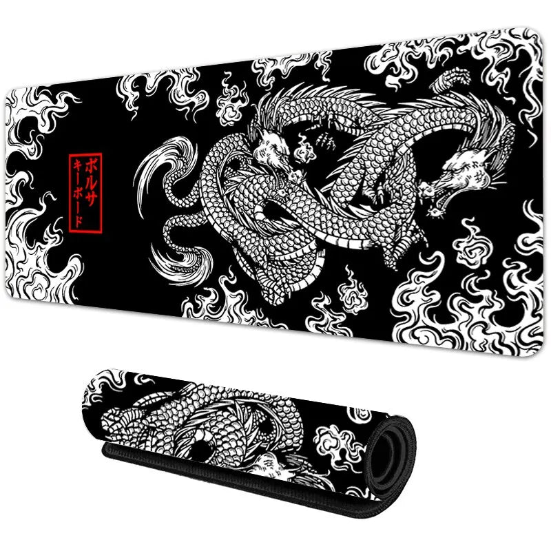 Japanese Dragon Mouse Pad
