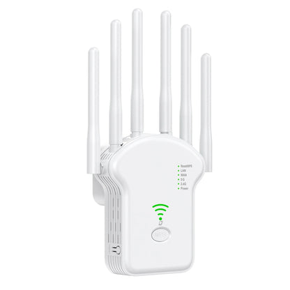 1200Mbps WiFi Extender – High Gain 2.4G/5G Router Signal Booster