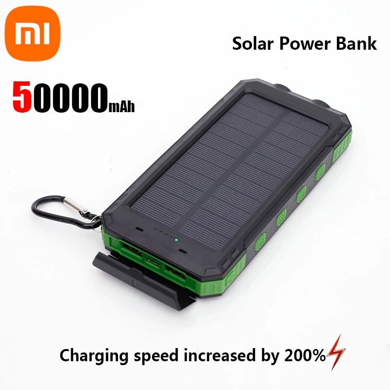 Xiaomi Solar Power Bank 200000mAh – Fast Charging for iPhone &amp; Android Devices
