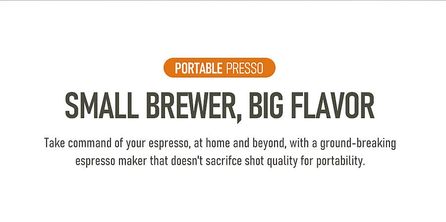 3-in-1 Manual Coffee Maker – Capsule &amp; Ground