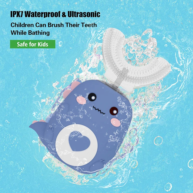 Escova de Dentes Elétrica Infantil