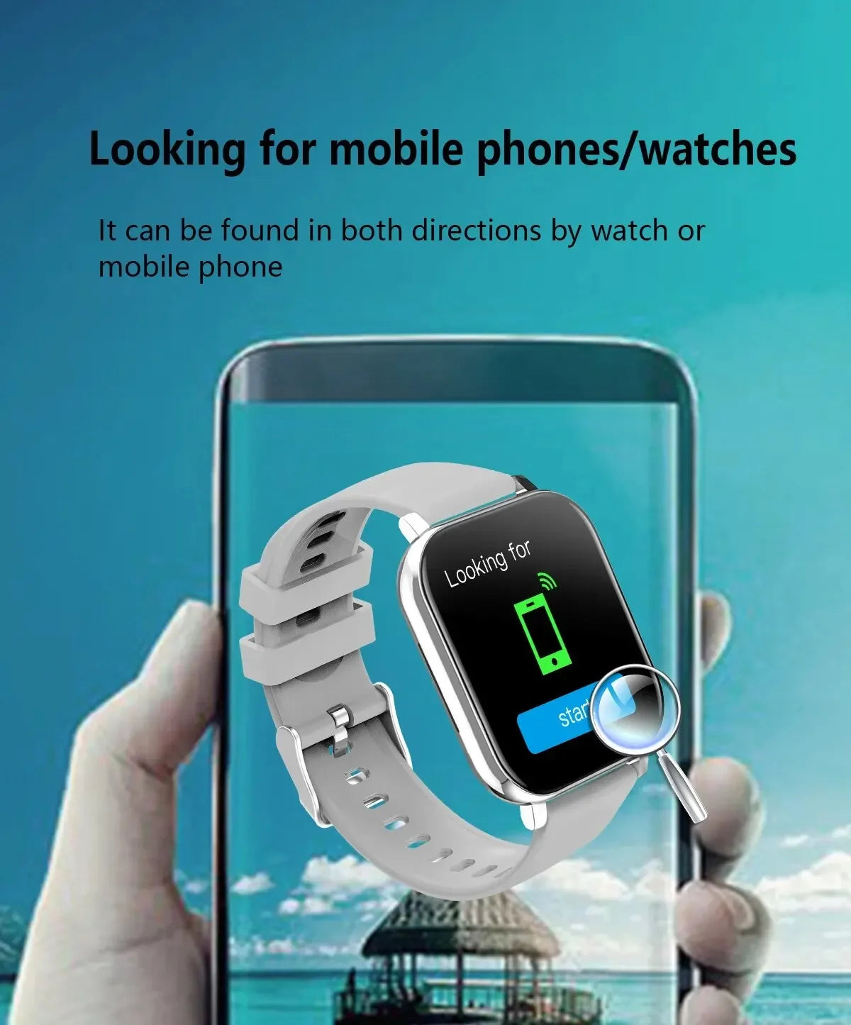 Xiaomi Smart Watch 2025 – Call Feature, Sport Modes, iPhone/Android Compatible