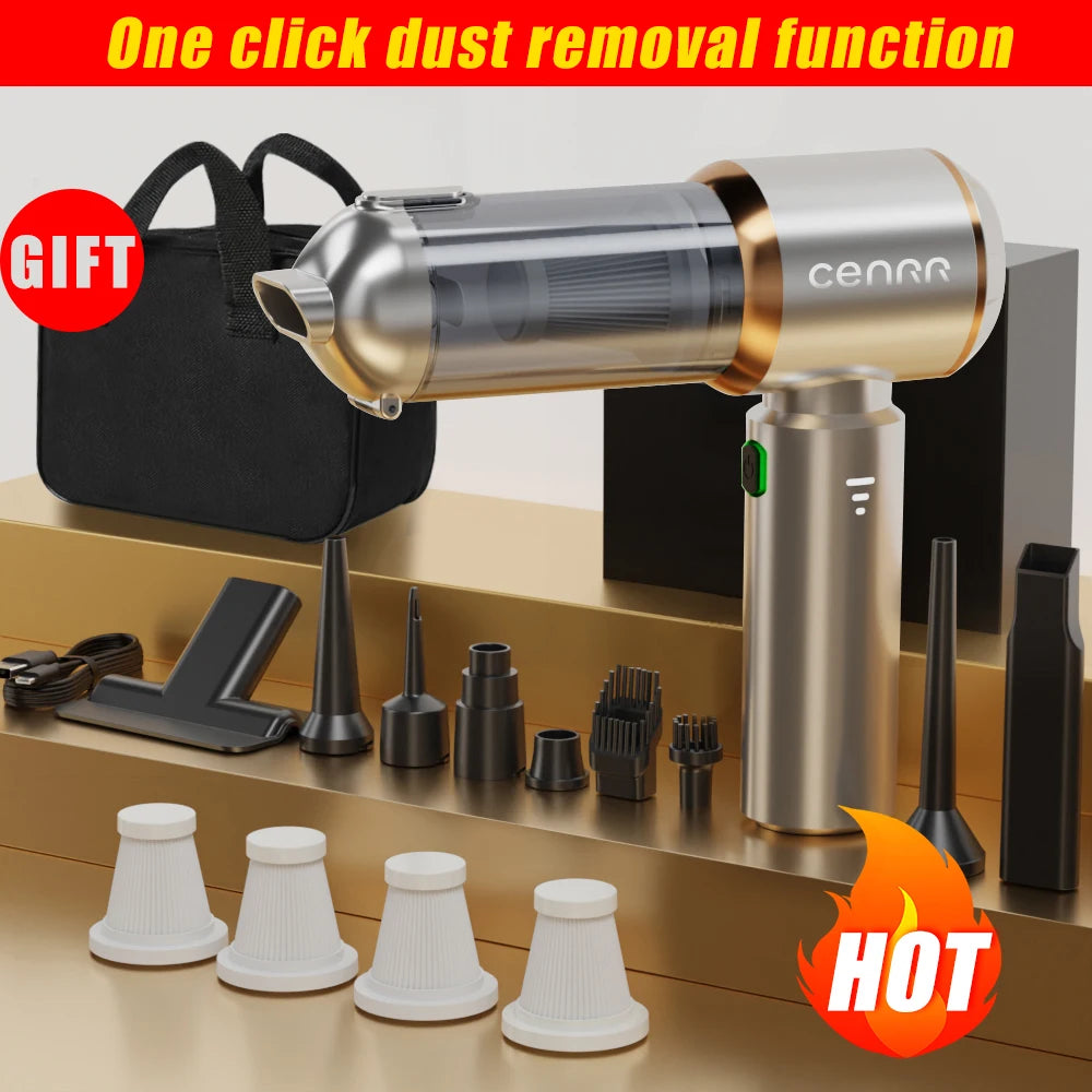 3-in-1 Portable Car Vacuum Cleaner