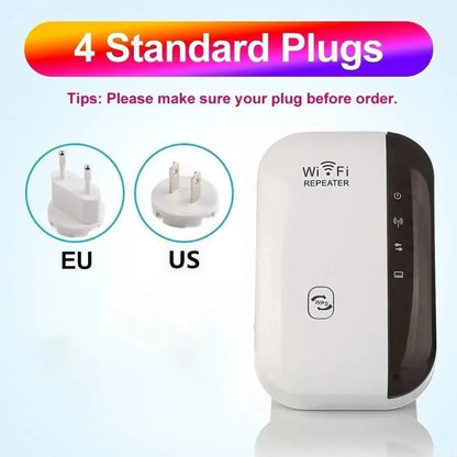 Mini WiFi Extender – Wireless Signal Booster Home Repeater Router