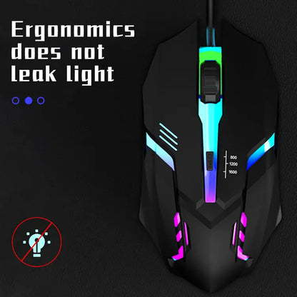Ergonomic RGB Gaming Mouse