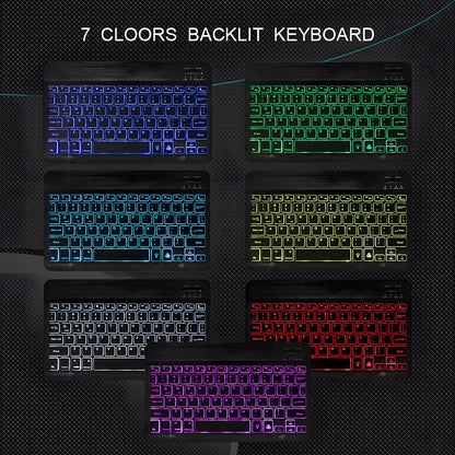 EMTRA Bluetooth Keyboard and Mouse with Backlight