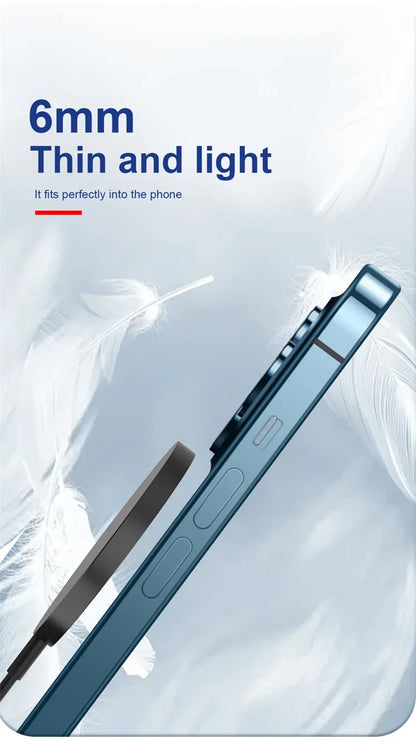 30W Magnetic Wireless Charger Pad – Fast Charging Stand for iPhone, AirPods &amp; USB-A