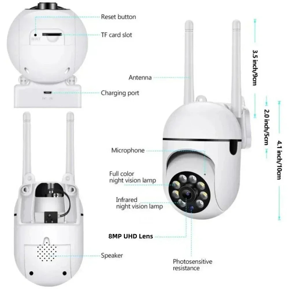 8MP WiFi IP Camera