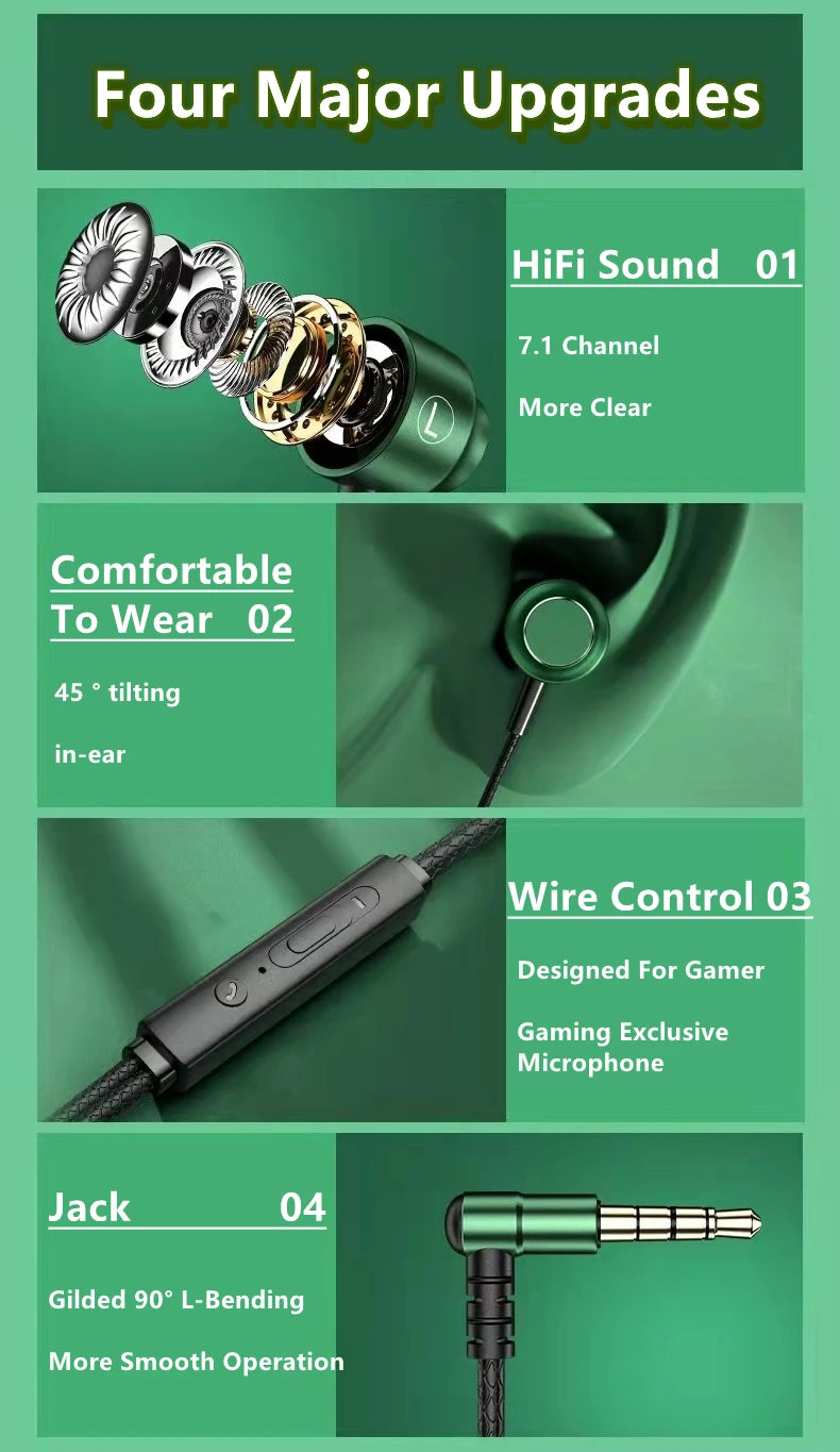 Wired Gamer Headphones