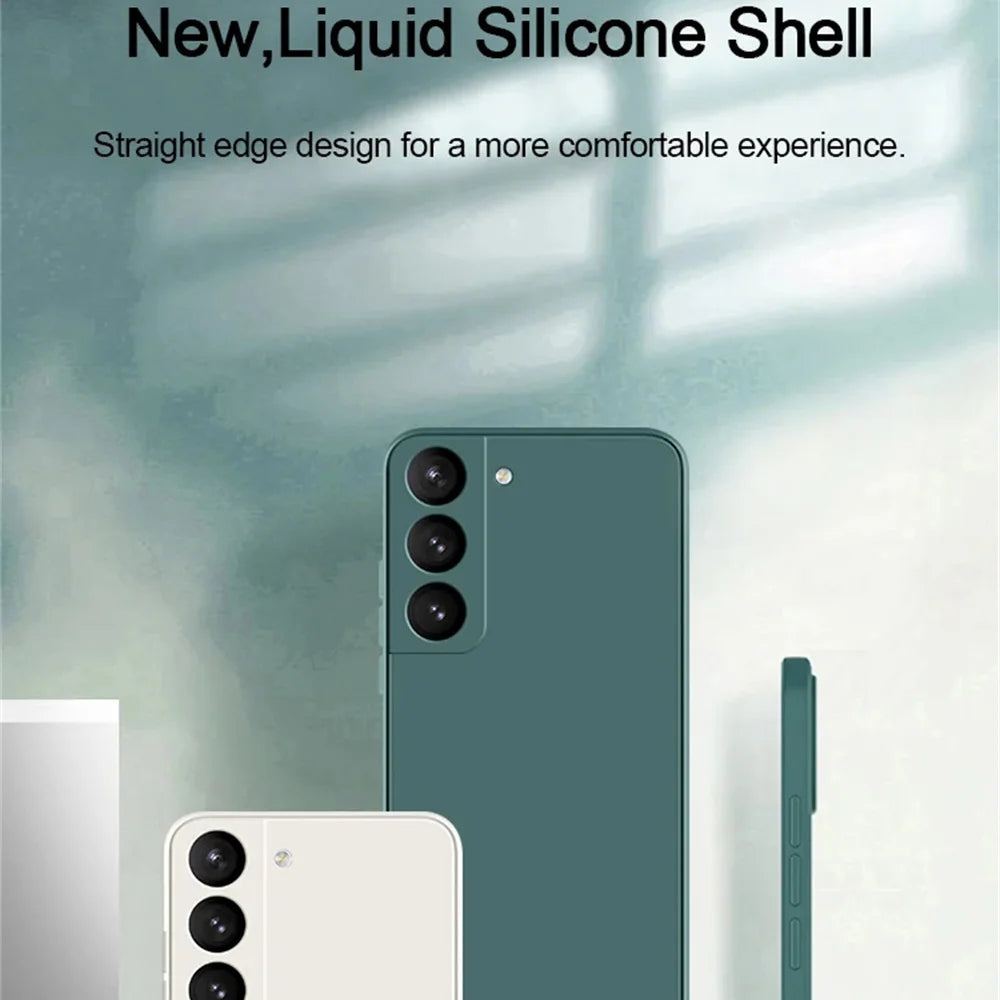 Case for Samsung- Luxury Liquid Silicone