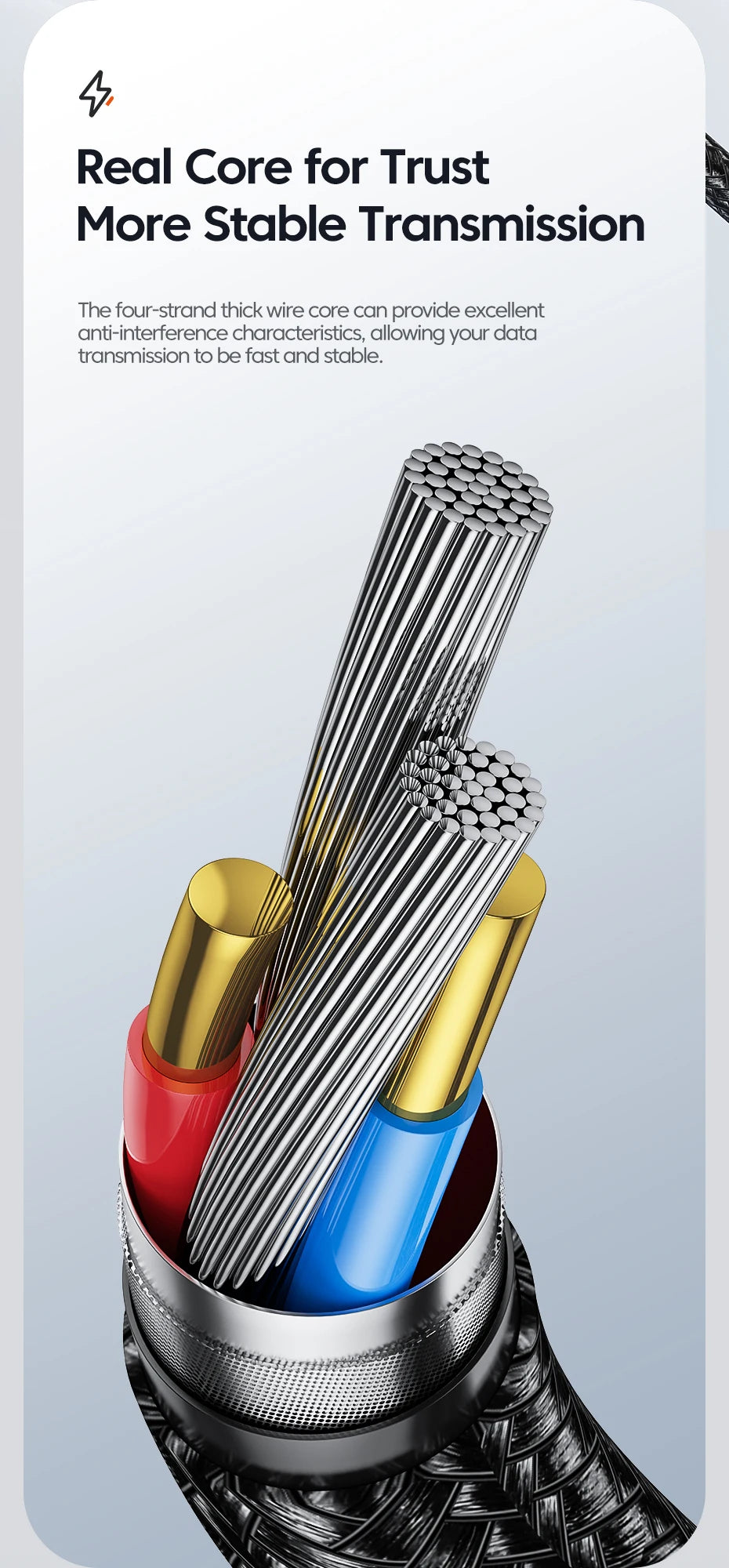 USB Fast Charging for Lighting Cable