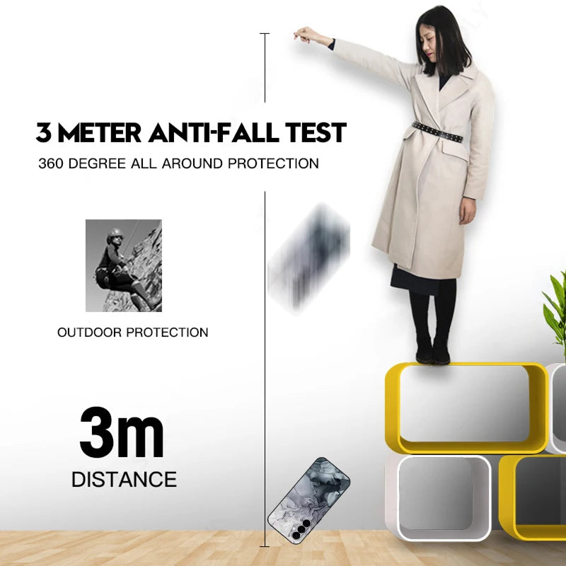 Colorful Marble Case for Samsung