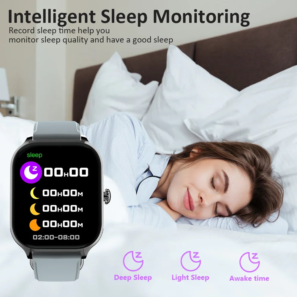 LAXASFIT H9/H6 – Smartwatch with Call, Health Monitor, Calorie Tracking