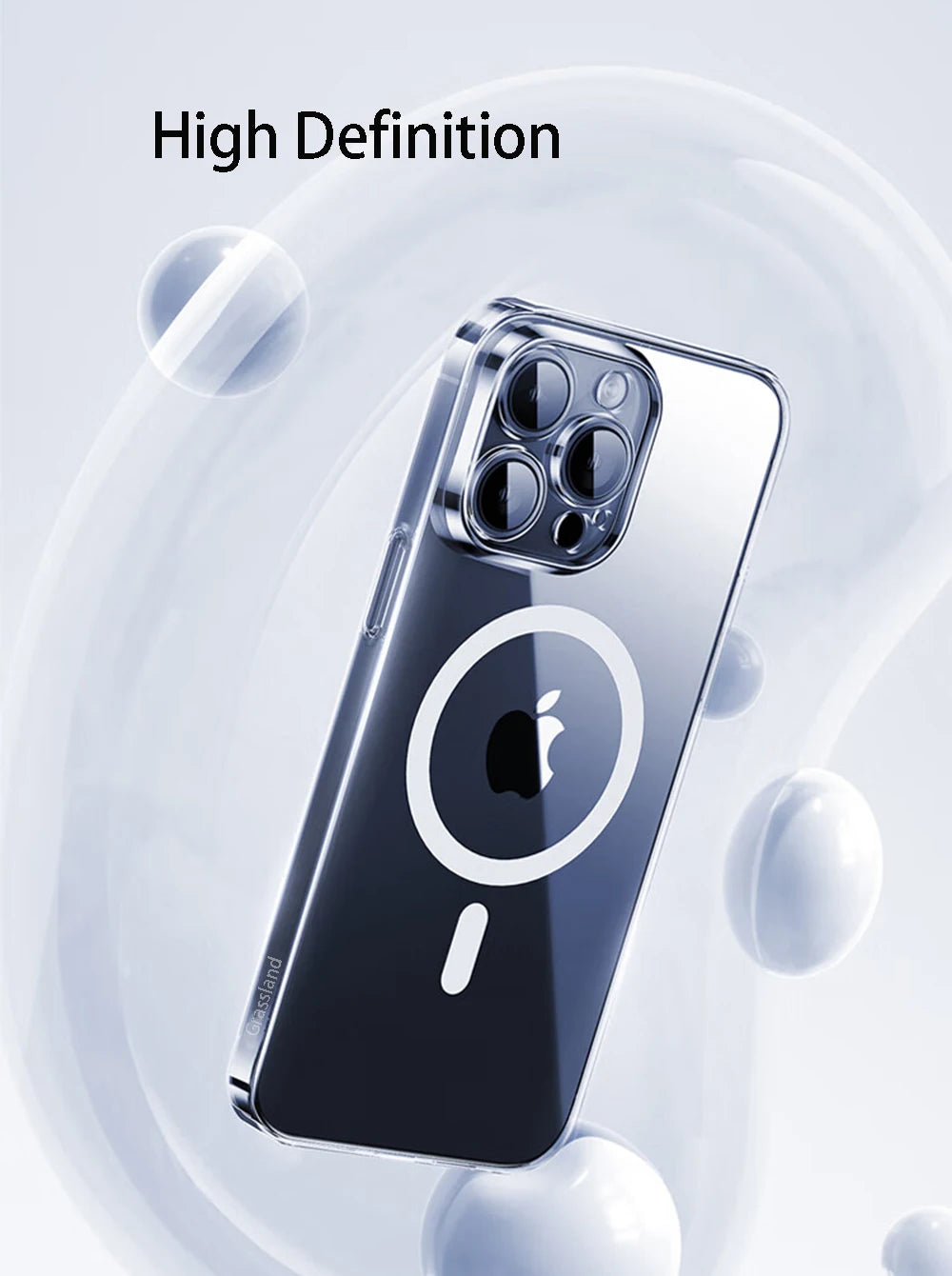 iPhone Case - Transparent Case with Magsafe