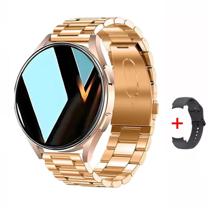 Smartwatch – 1.28" Screen, Bluetooth Call, Heart Rate &amp; Health Monitor