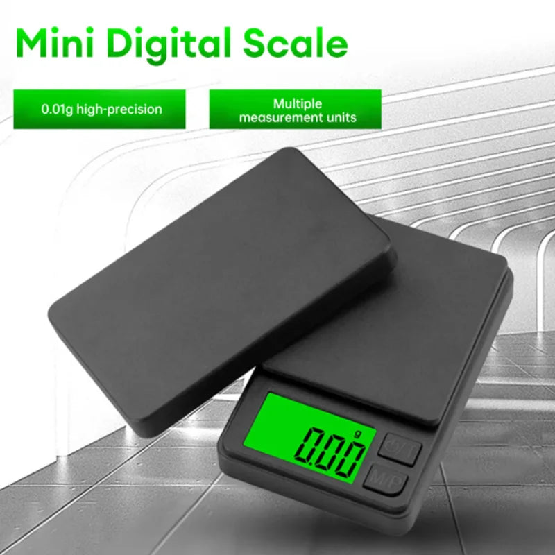 Mini Pocket Scale 0.1g Precision – For Food, Jewelry, Travel