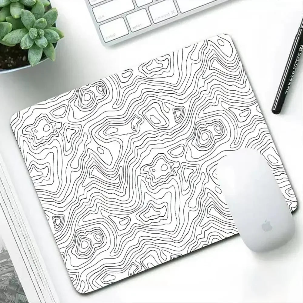 Black and White Mousepad