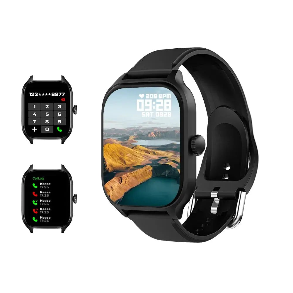 LAXASFIT H9/H6 – Smartwatch with Call, Health Monitor, Calorie Tracking